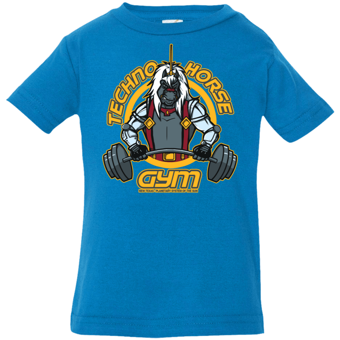 T-Shirts Cobalt / 6 Months Techno Horse Gym Infant Premium T-Shirt