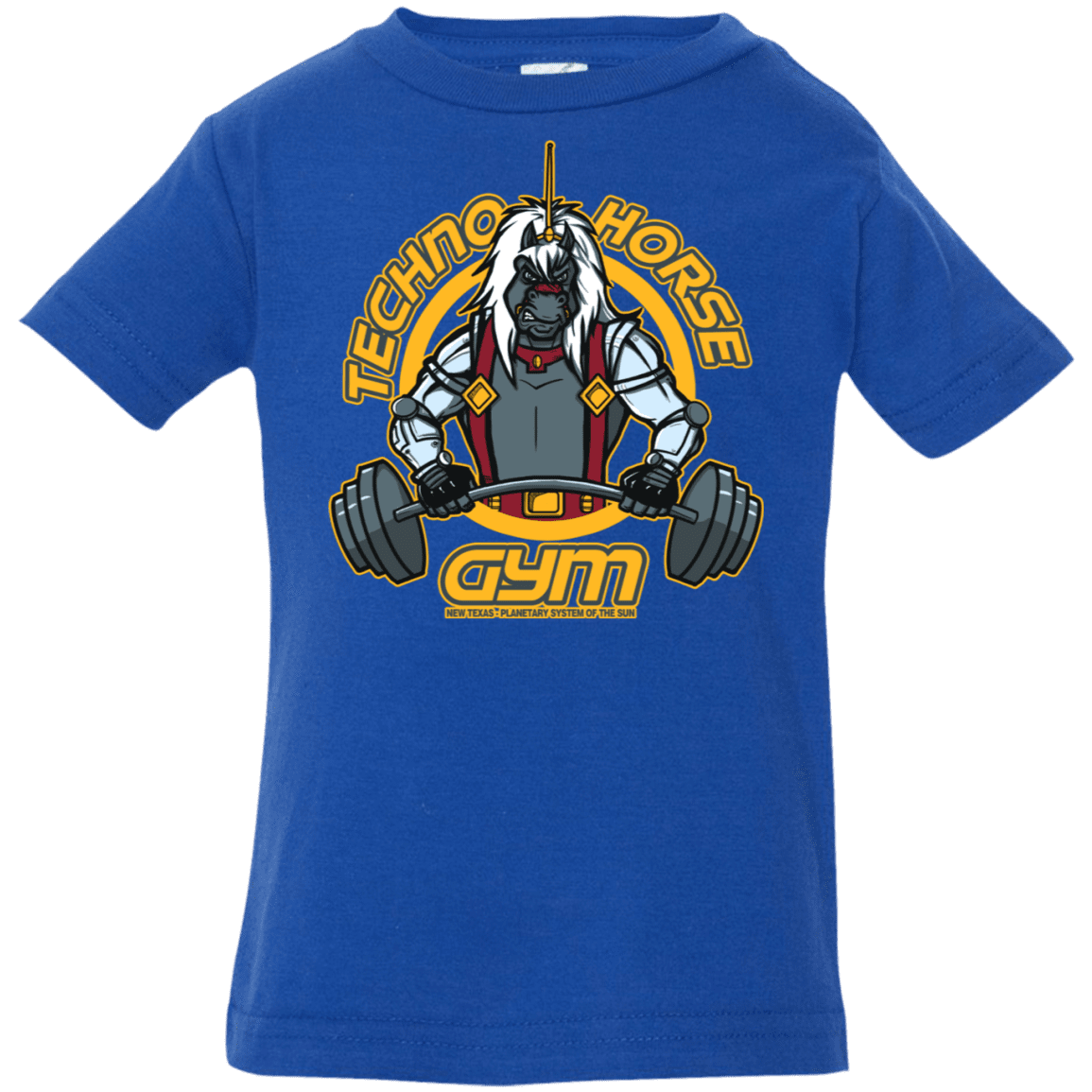 T-Shirts Royal / 6 Months Techno Horse Gym Infant Premium T-Shirt