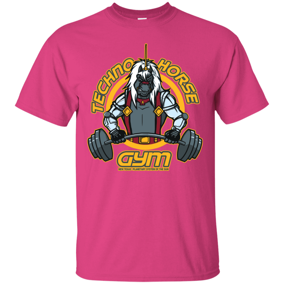 T-Shirts Heliconia / S Techno Horse Gym T-Shirt