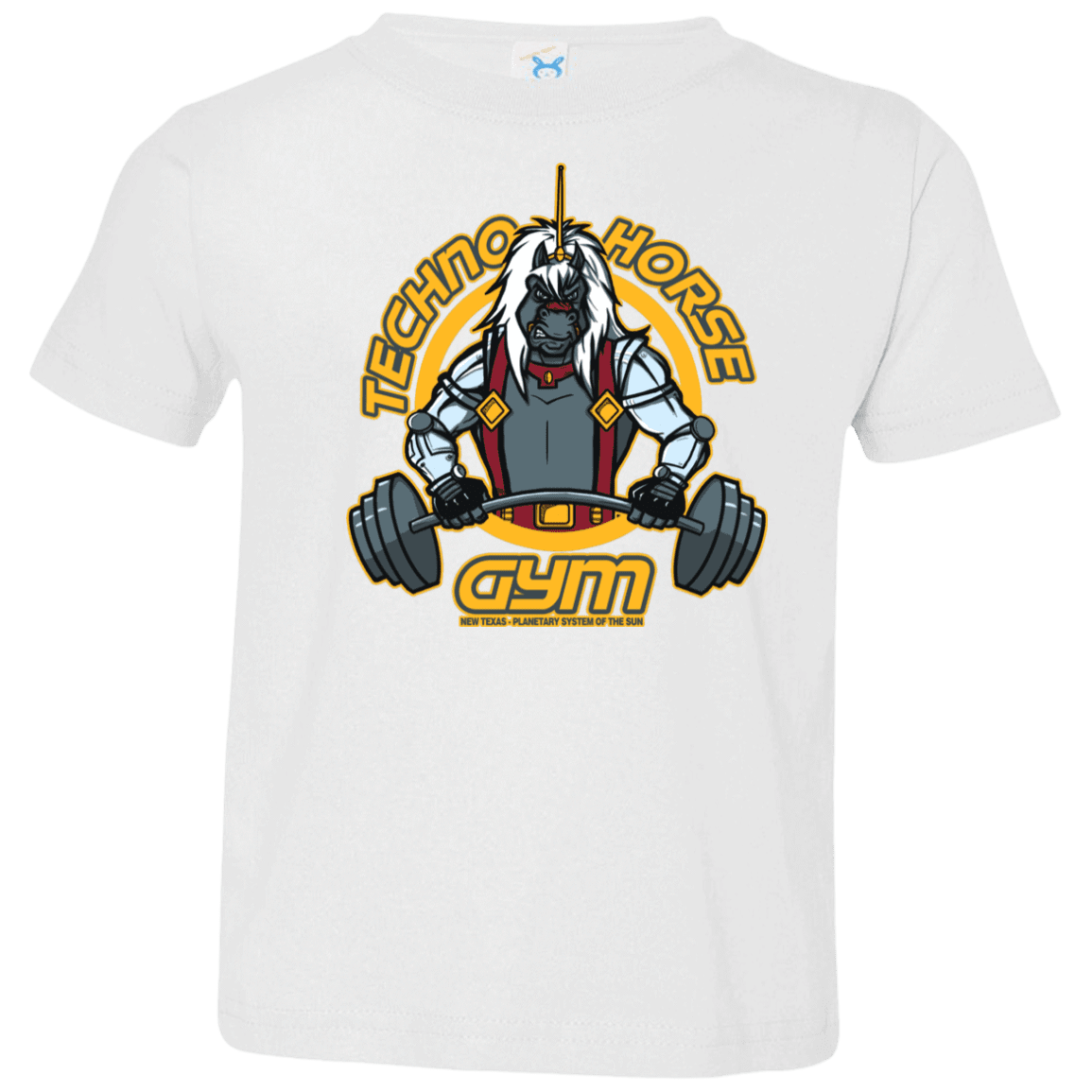 T-Shirts White / 2T Techno Horse Gym Toddler Premium T-Shirt