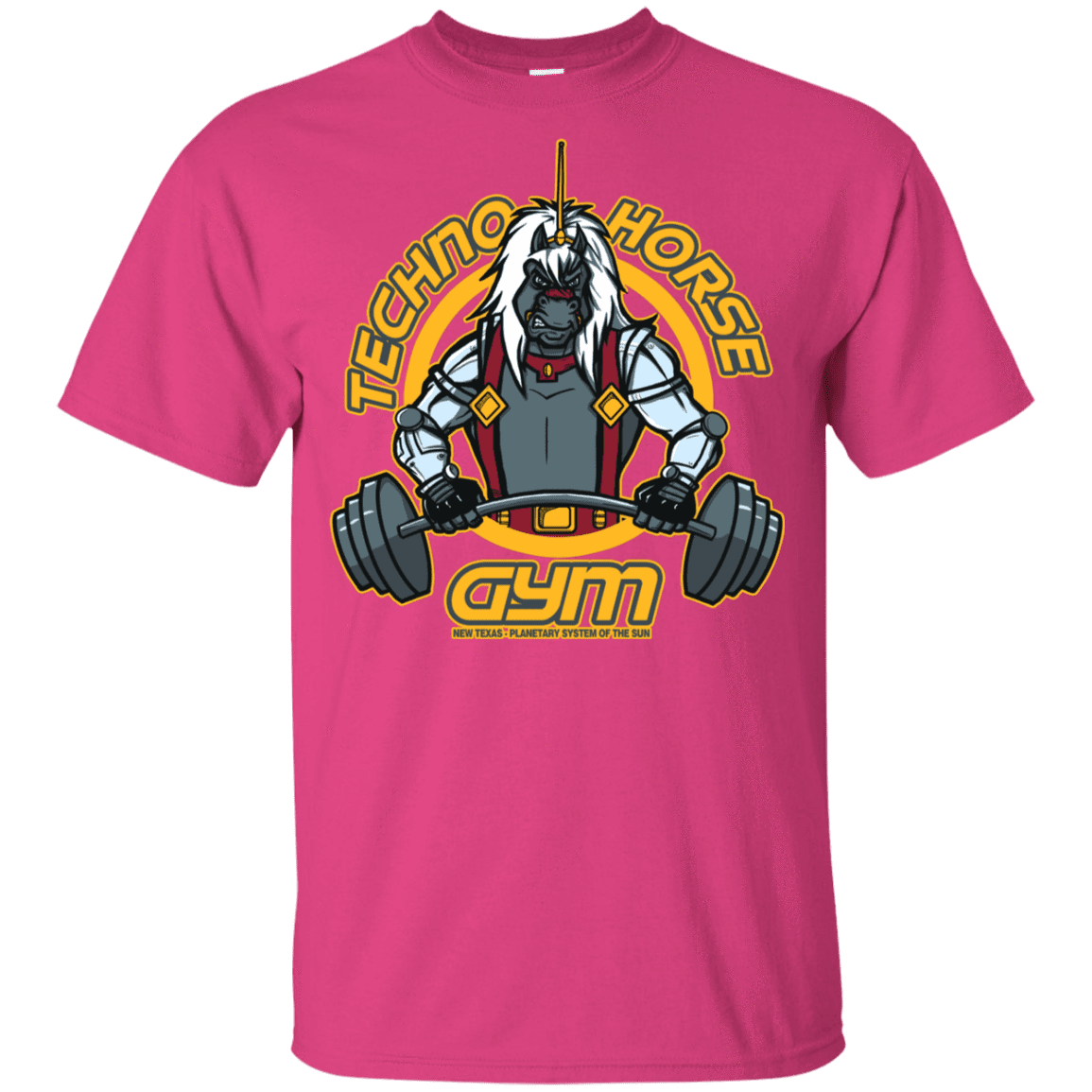 T-Shirts Heliconia / YXS Techno Horse Gym Youth T-Shirt