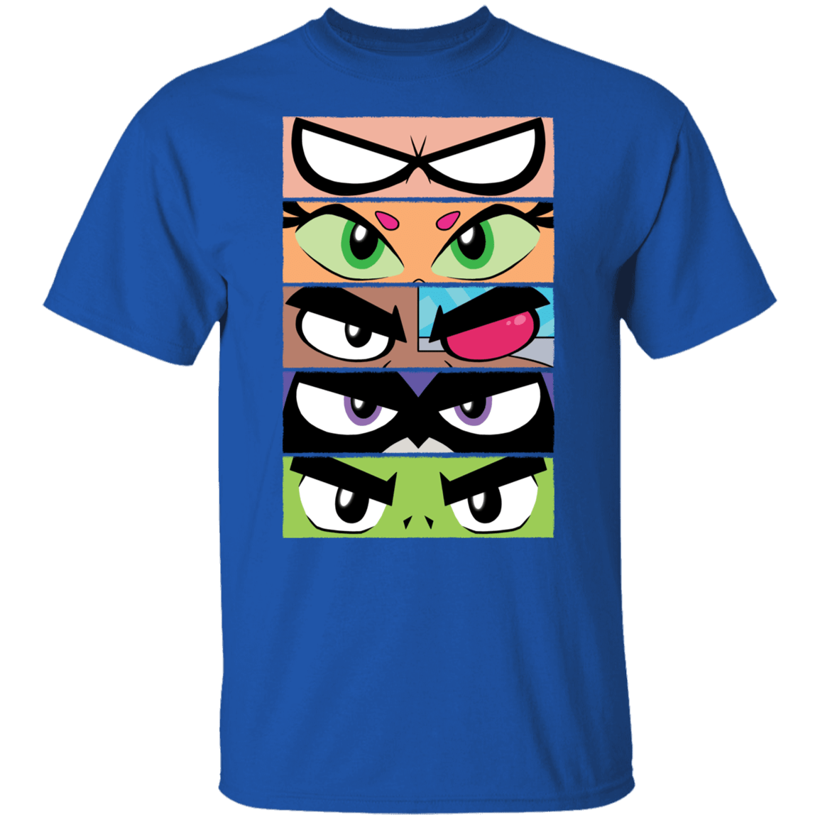 T-Shirts Royal / S Teen Titans GO Eyes T-Shirt