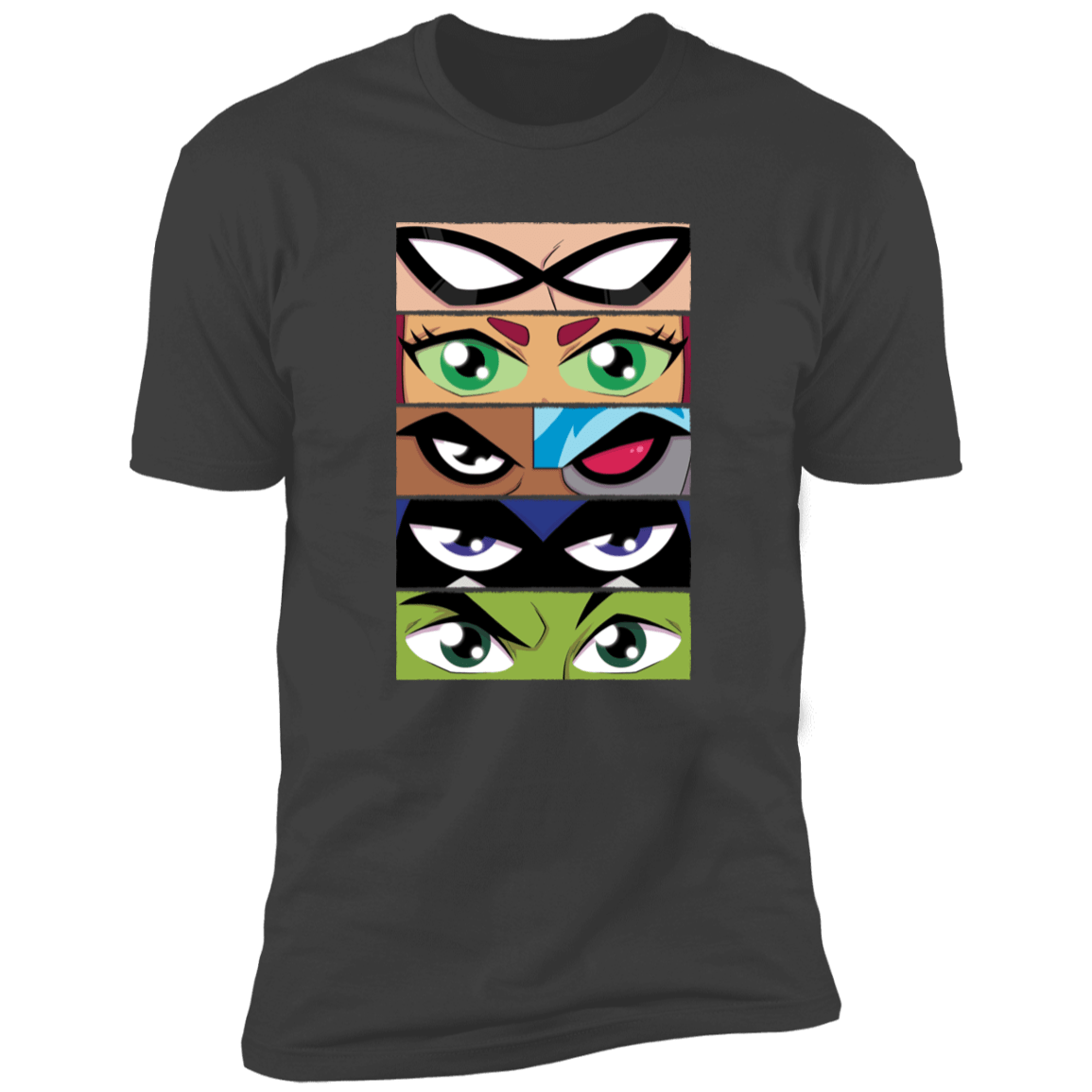 T-Shirts Heavy Metal / S Teen Titans OG Eyes Men's Premium T-Shirt