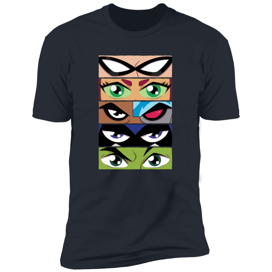 T-Shirts Indigo / S Teen Titans OG Eyes Men's Premium T-Shirt