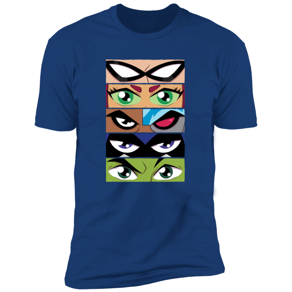 T-Shirts Royal / S Teen Titans OG Eyes Men's Premium T-Shirt