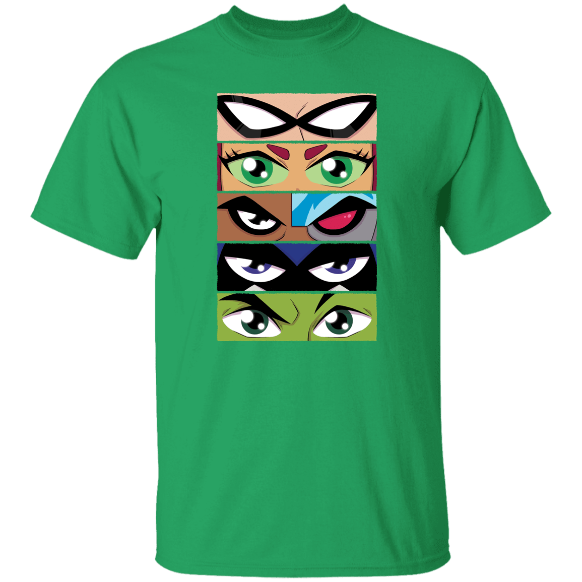 T-Shirts Irish Green / S Teen Titans OG Eyes T-Shirt