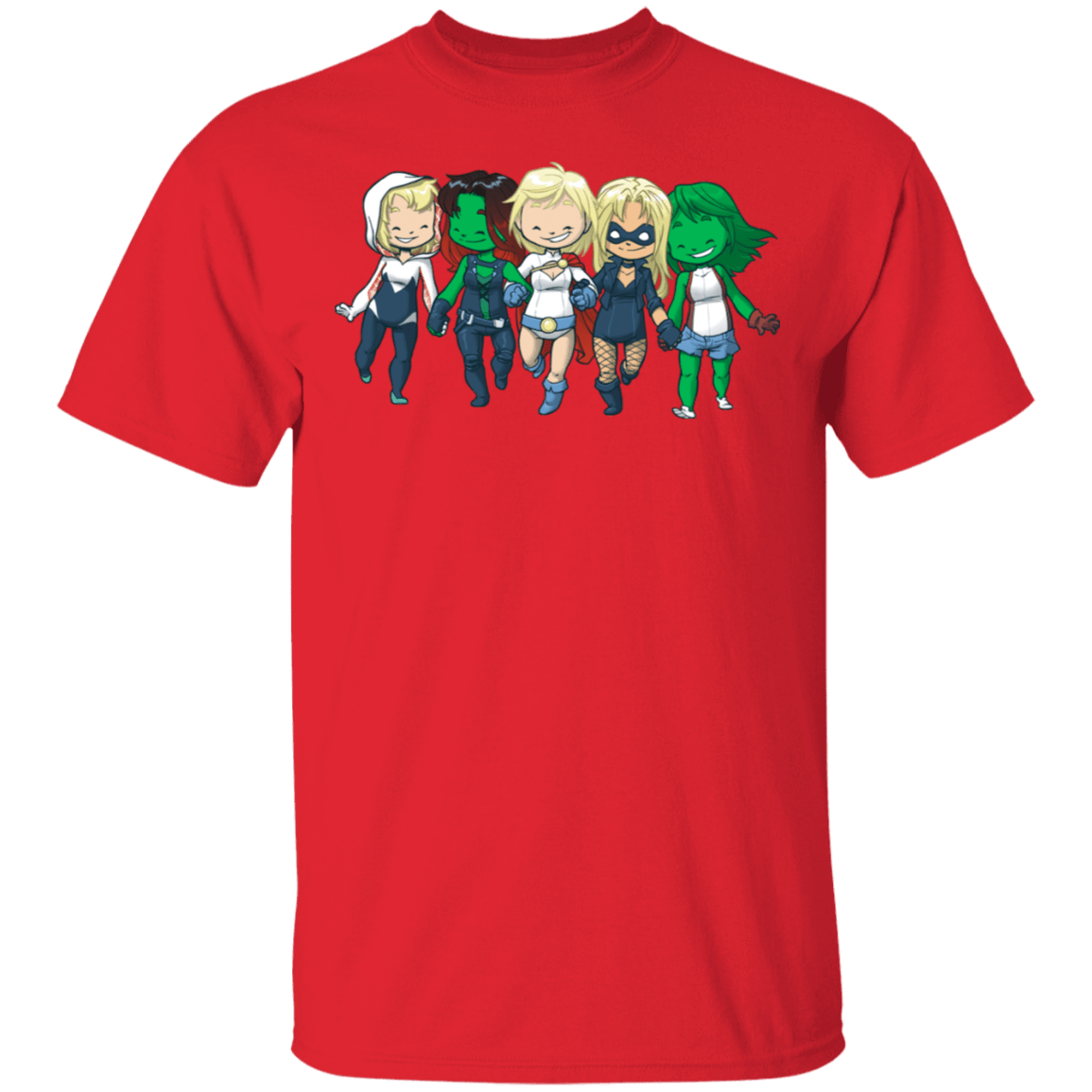 T-Shirts Red / S Teenage BFFs T-Shirt