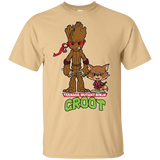 T-Shirts Vegas Gold / S Teenage Mutant Ninja Groot T-Shirt