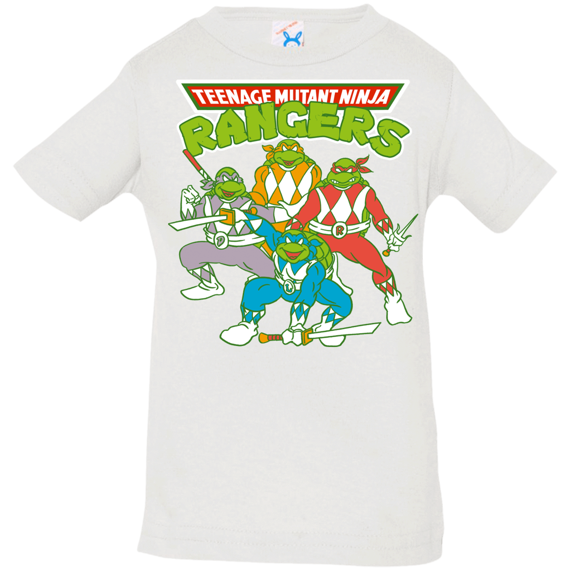 T-Shirts White / 6 Months Teenage Mutant Ninja Rangers Infant Premium T-Shirt
