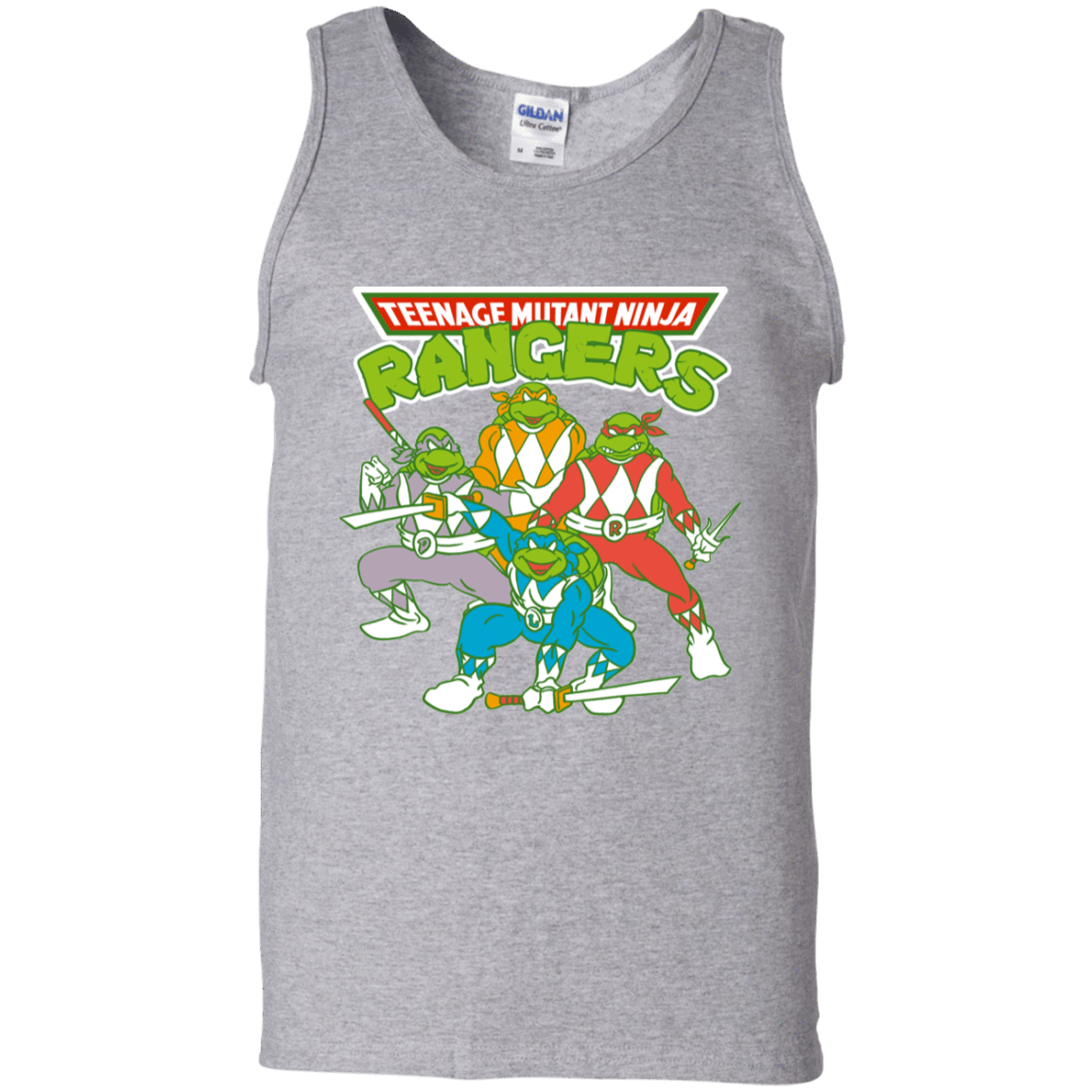 T-Shirts Sport Grey / S Teenage Mutant Ninja Rangers Men's Tank Top