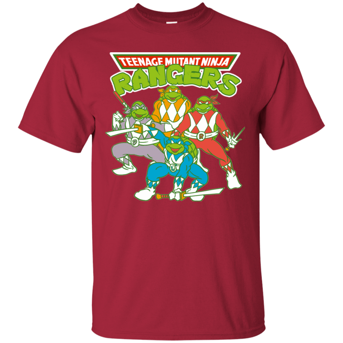 T-Shirts Cardinal / S Teenage Mutant Ninja Rangers T-Shirt