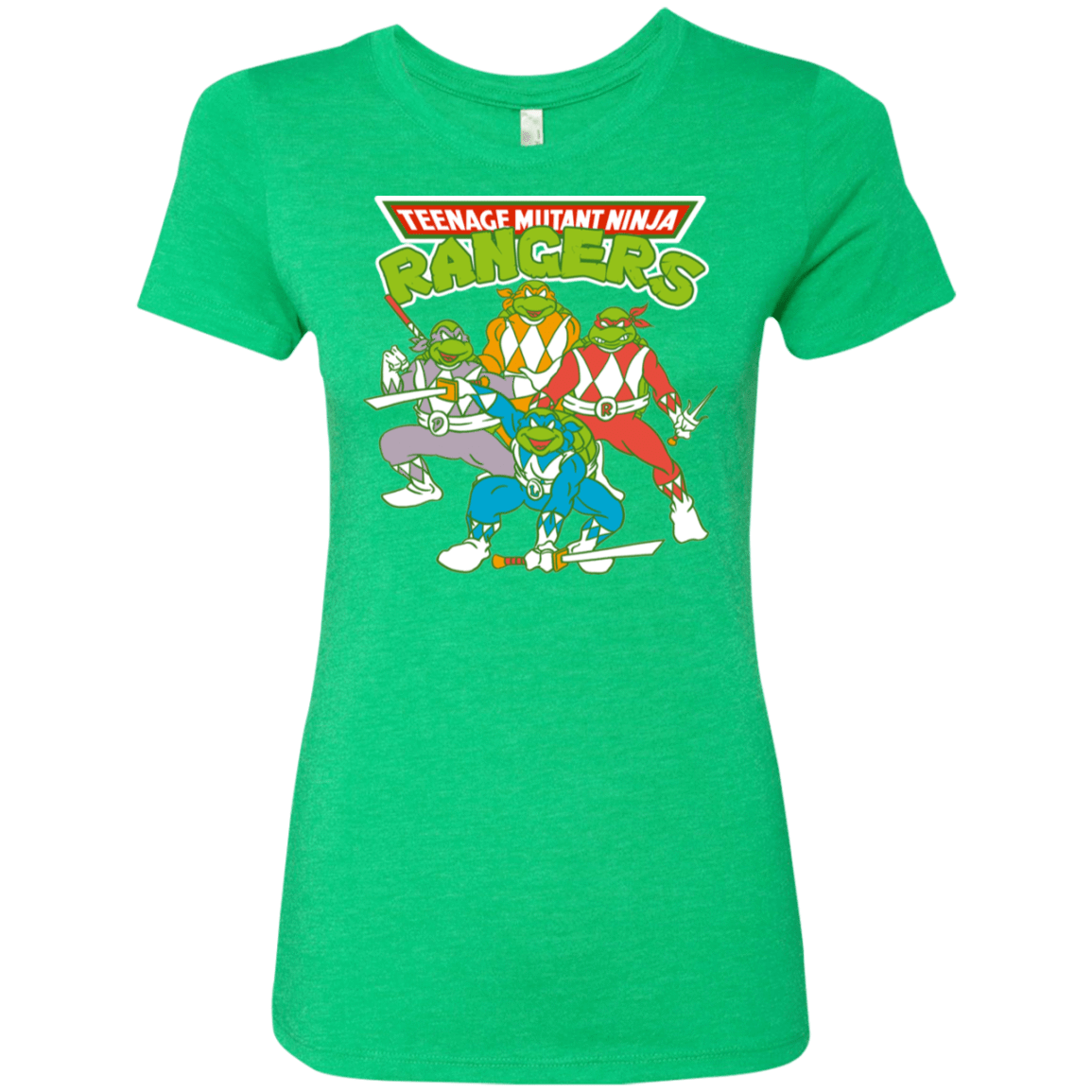 T-Shirts Envy / S Teenage Mutant Ninja Rangers Women's Triblend T-Shirt