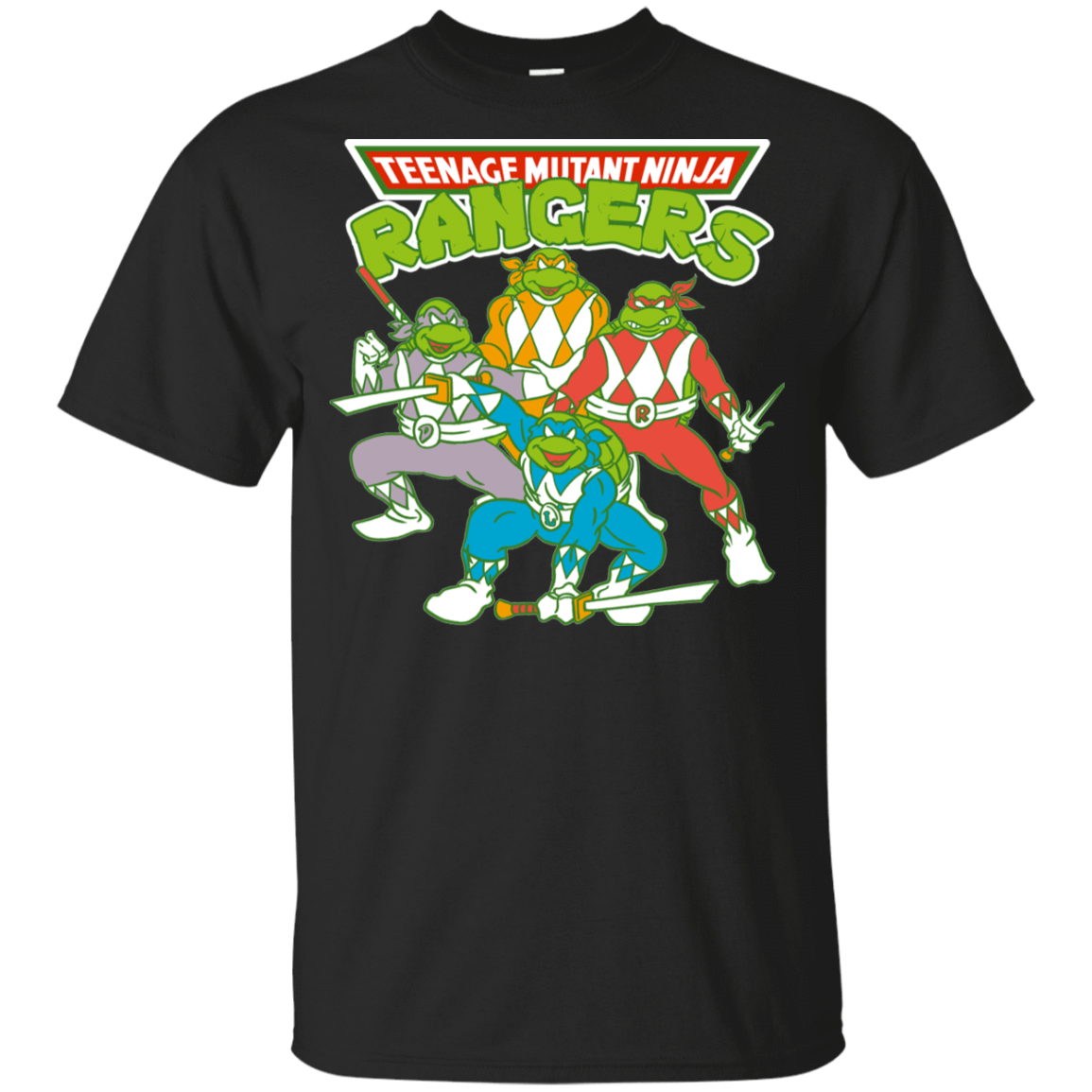 T-Shirts Black / YXS Teenage Mutant Ninja Rangers Youth T-Shirt