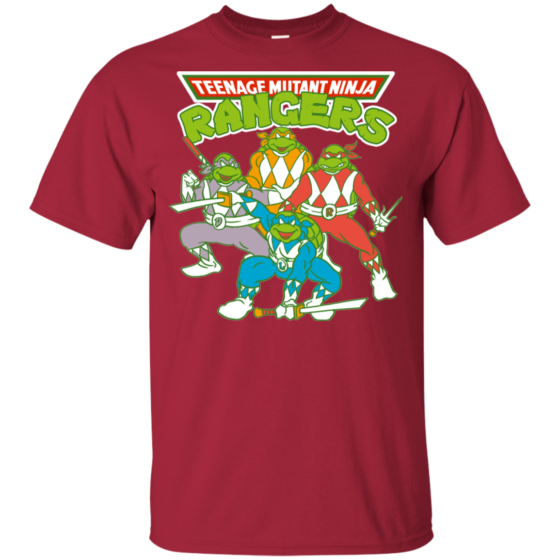T-Shirts Cardinal / YXS Teenage Mutant Ninja Rangers Youth T-Shirt