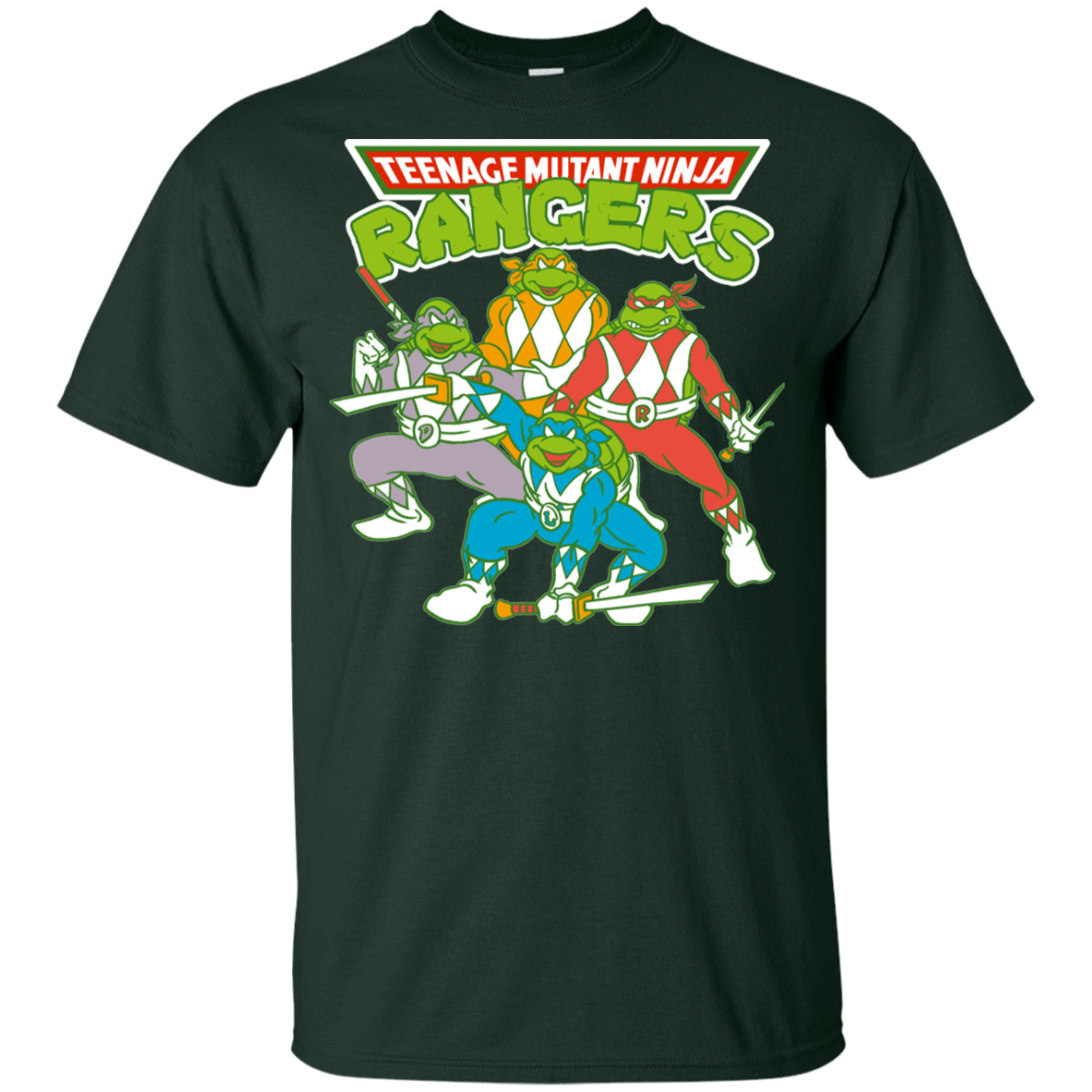 T-Shirts Forest / YXS Teenage Mutant Ninja Rangers Youth T-Shirt
