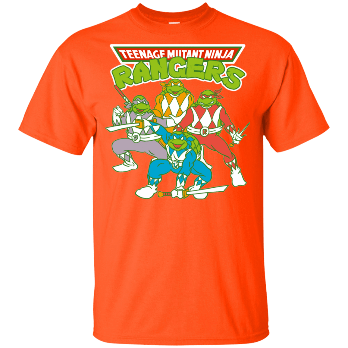 T-Shirts Orange / YXS Teenage Mutant Ninja Rangers Youth T-Shirt