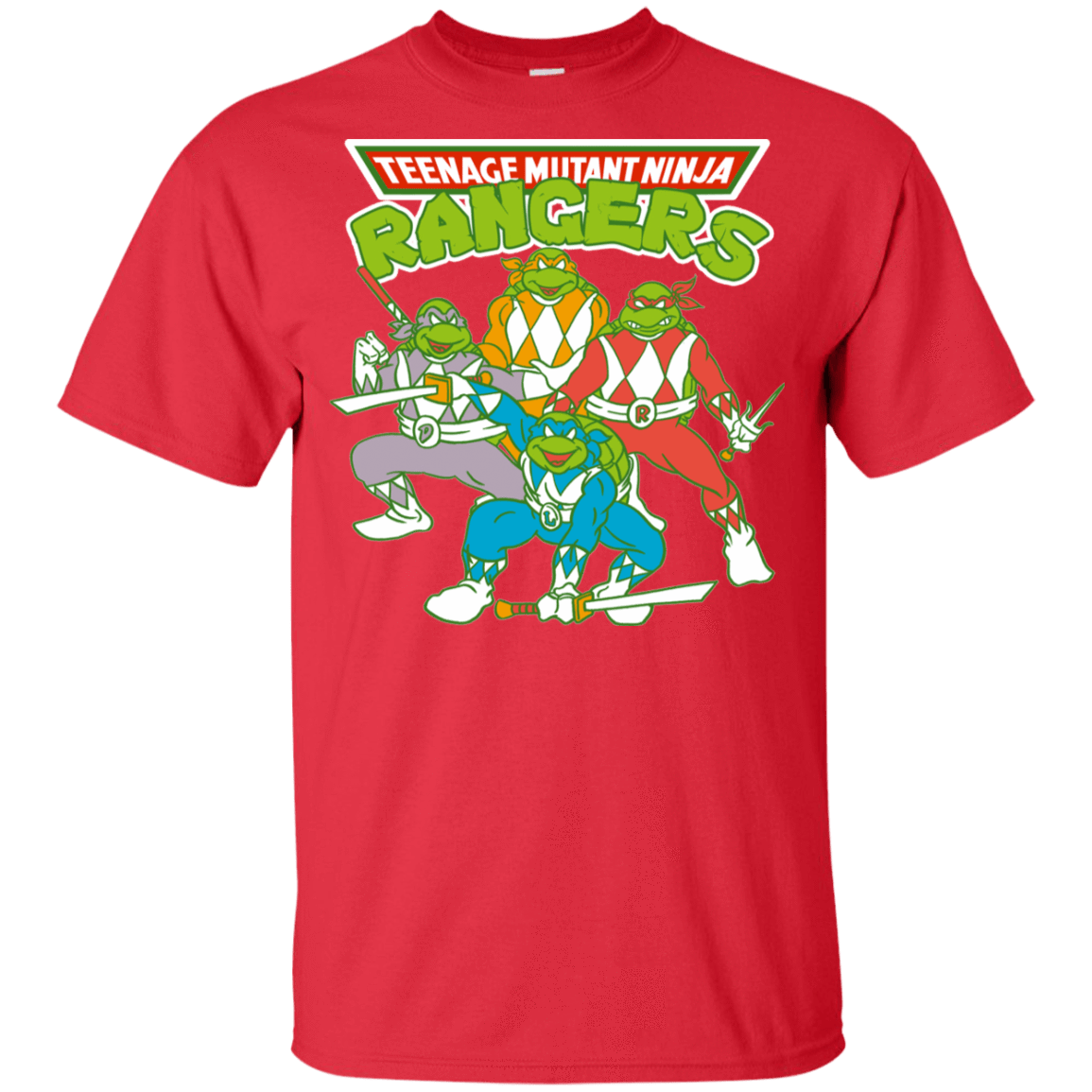 T-Shirts Red / YXS Teenage Mutant Ninja Rangers Youth T-Shirt