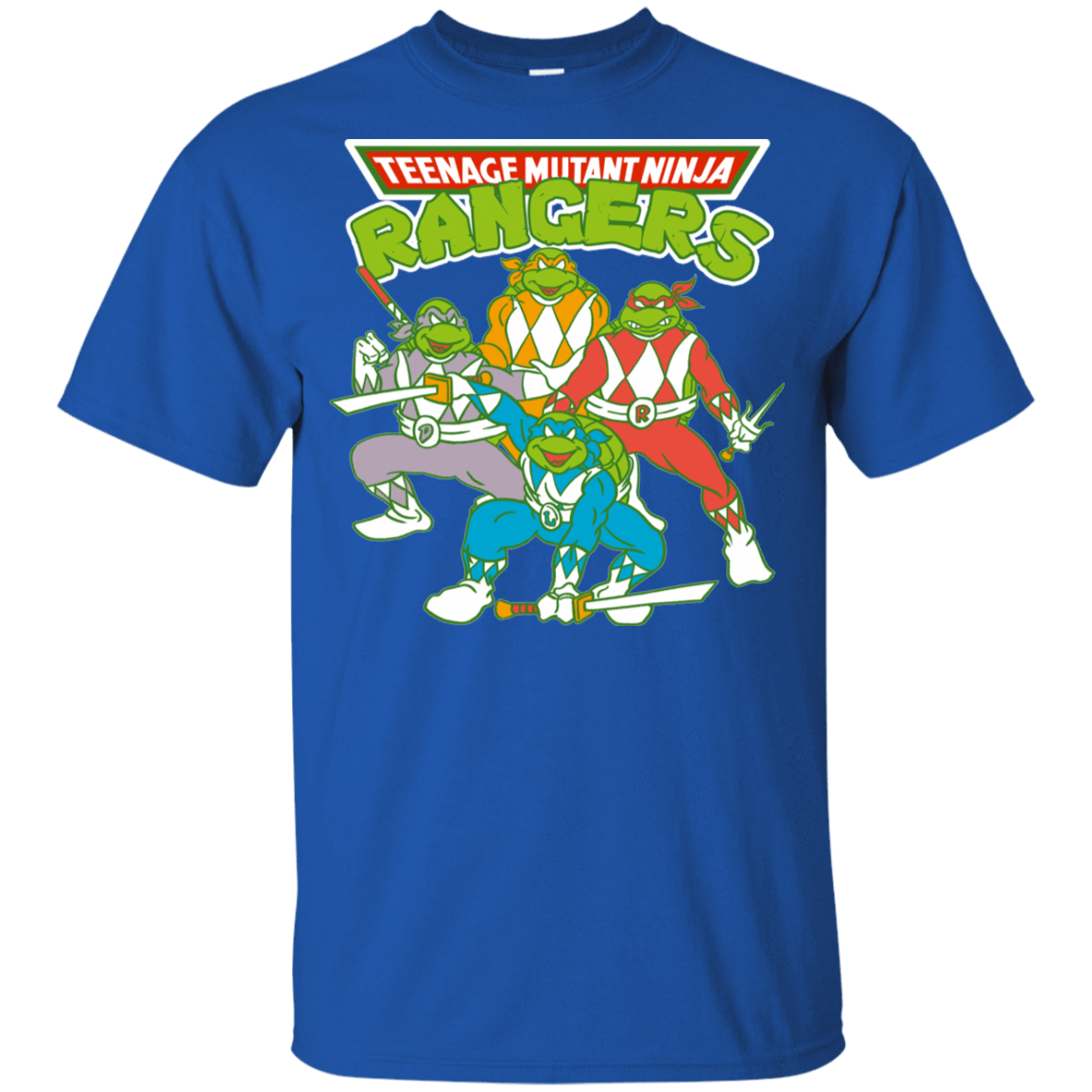 T-Shirts Royal / YXS Teenage Mutant Ninja Rangers Youth T-Shirt