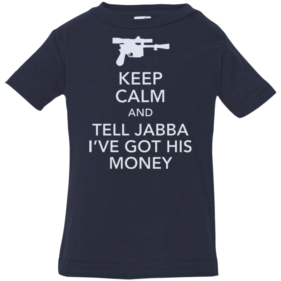 T-Shirts Navy / 6 Months Tell Jabba (2) Infant Premium T-Shirt