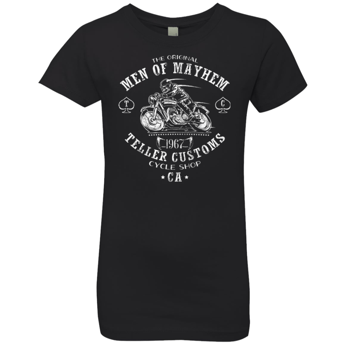 T-Shirts Black / YXS Teller Custom Girls Premium T-Shirt