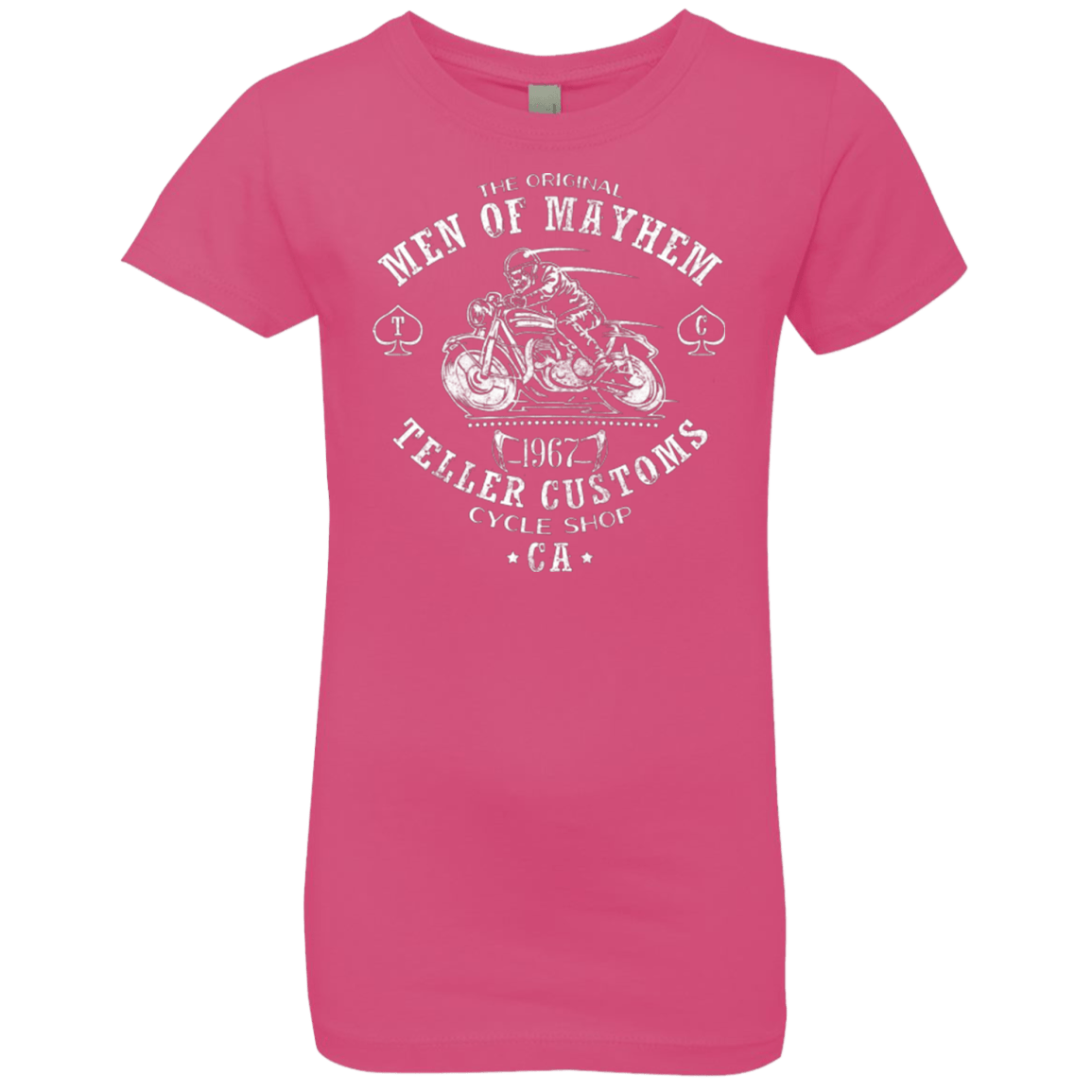 T-Shirts Hot Pink / YXS Teller Custom Girls Premium T-Shirt