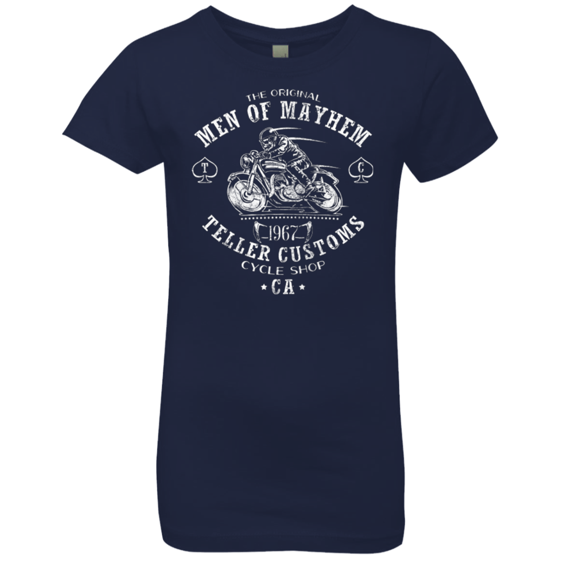 T-Shirts Midnight Navy / YXS Teller Custom Girls Premium T-Shirt