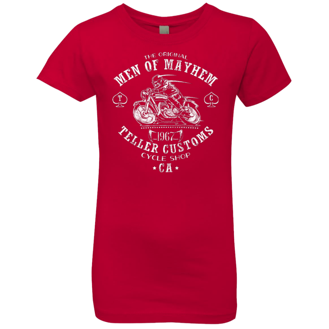 T-Shirts Red / YXS Teller Custom Girls Premium T-Shirt