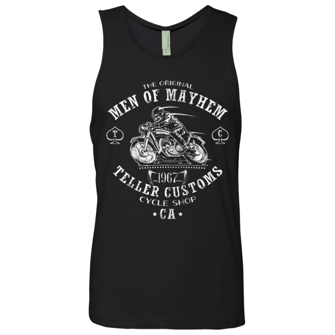 T-Shirts Black / Small Teller Custom Men's Premium Tank Top
