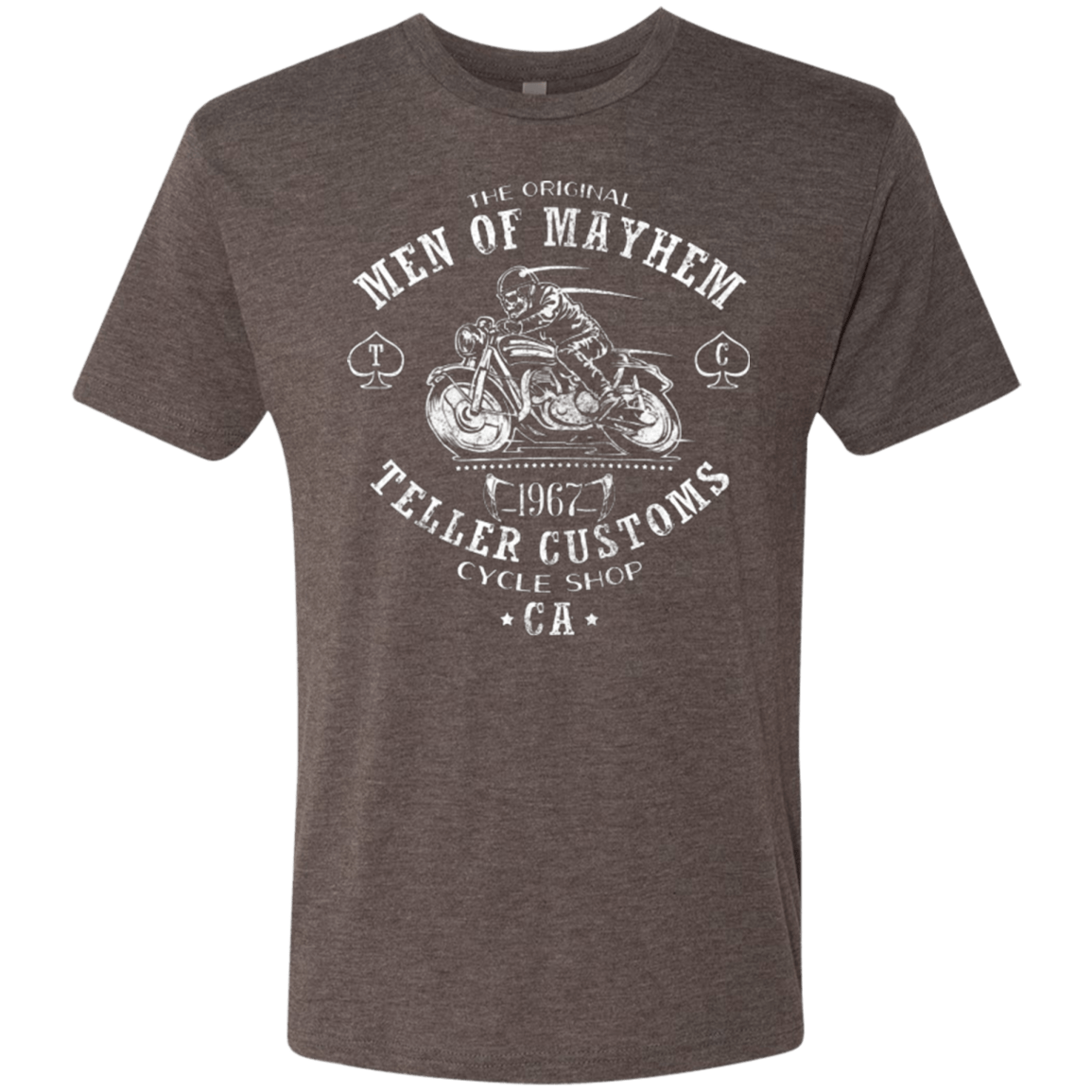 T-Shirts Macchiato / Small Teller Custom Men's Triblend T-Shirt