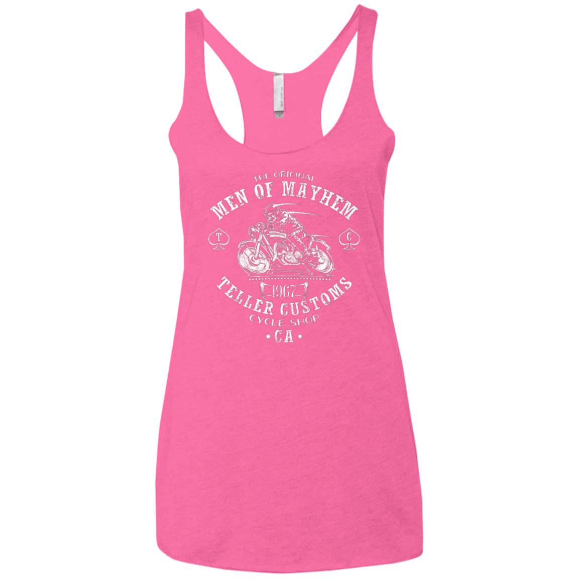 T-Shirts Vintage Pink / X-Small Teller Custom Women's Triblend Racerback Tank