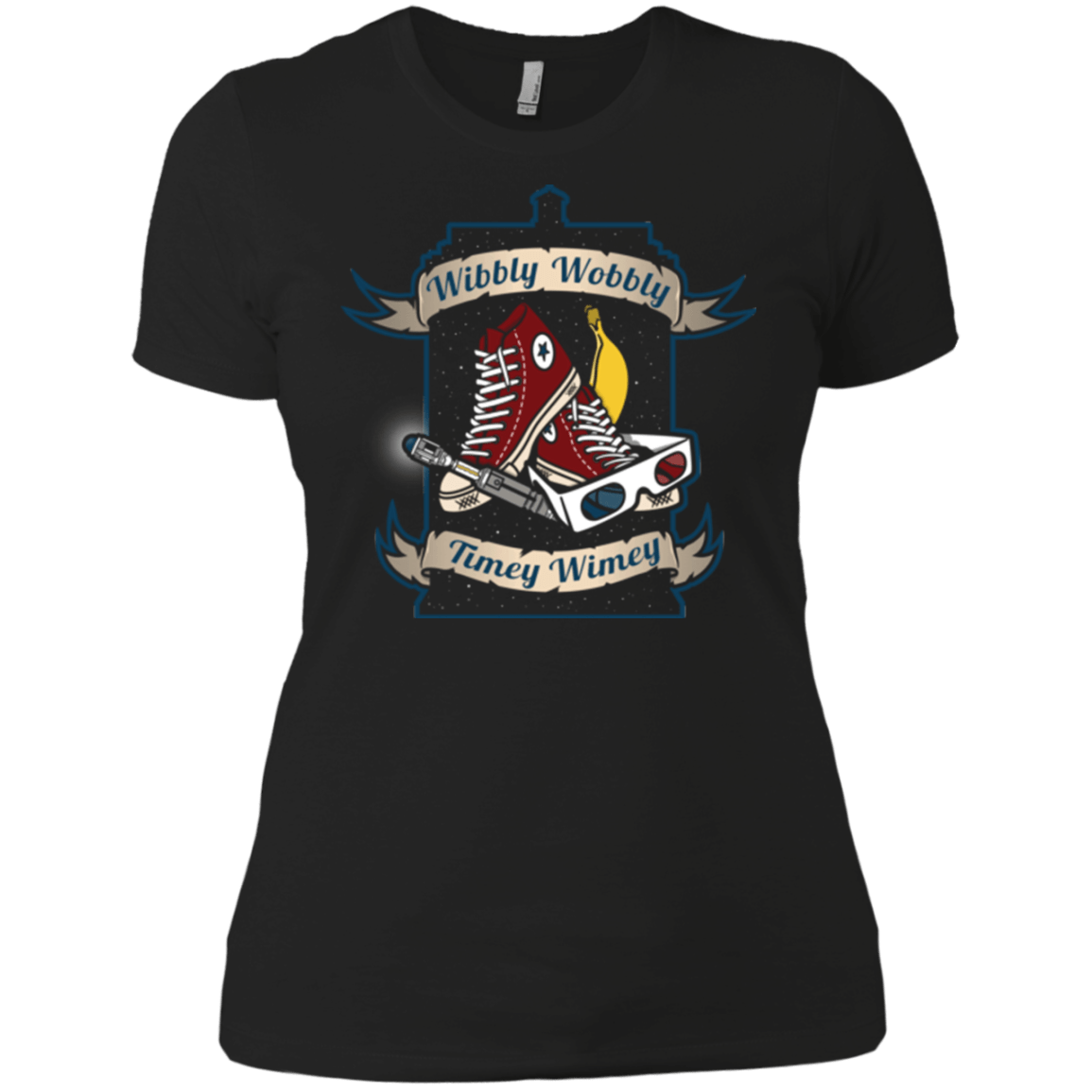 T-Shirts Black / X-Small Tennant Timey Tools Women's Premium T-Shirt