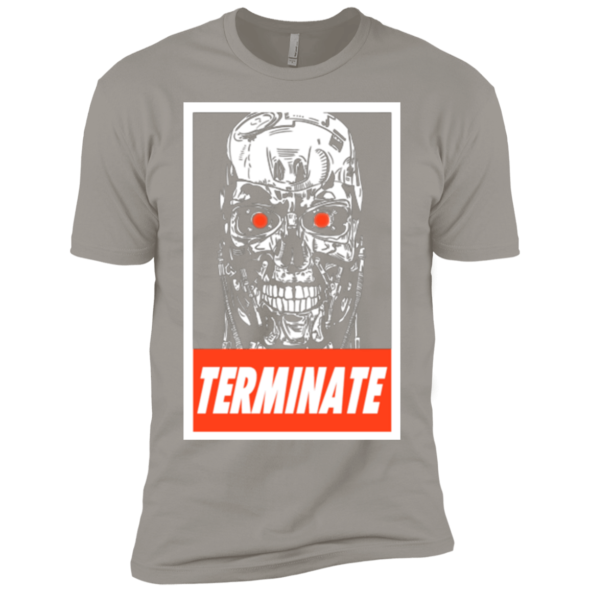 T-Shirts Light Grey / YXS Terminate Boys Premium T-Shirt
