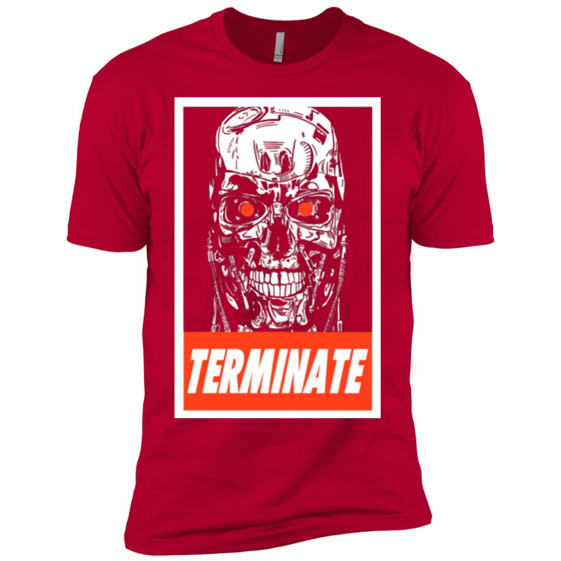 T-Shirts Red / YXS Terminate Boys Premium T-Shirt