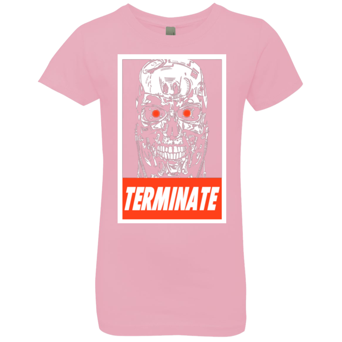 T-Shirts Light Pink / YXS Terminate Girls Premium T-Shirt