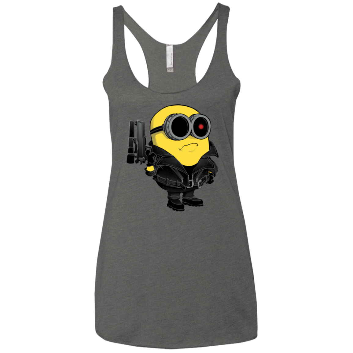 T-Shirts Premium Heather / X-Small Terminion Women's Triblend Racerback Tank