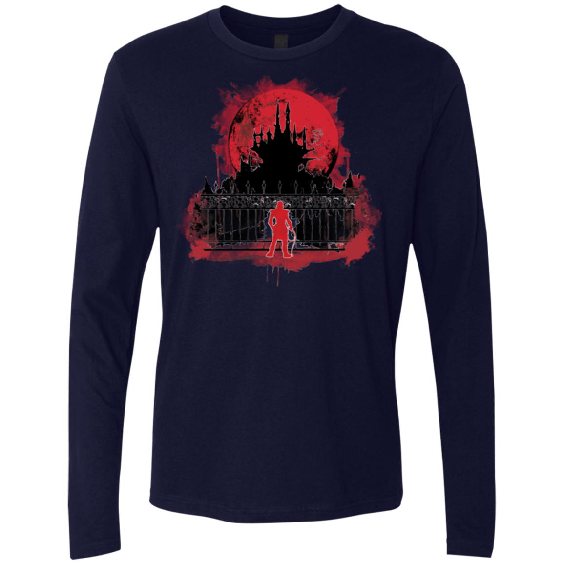 T-Shirts Midnight Navy / Small Terrible Night to Have a Curse Men's Premium Long Sleeve