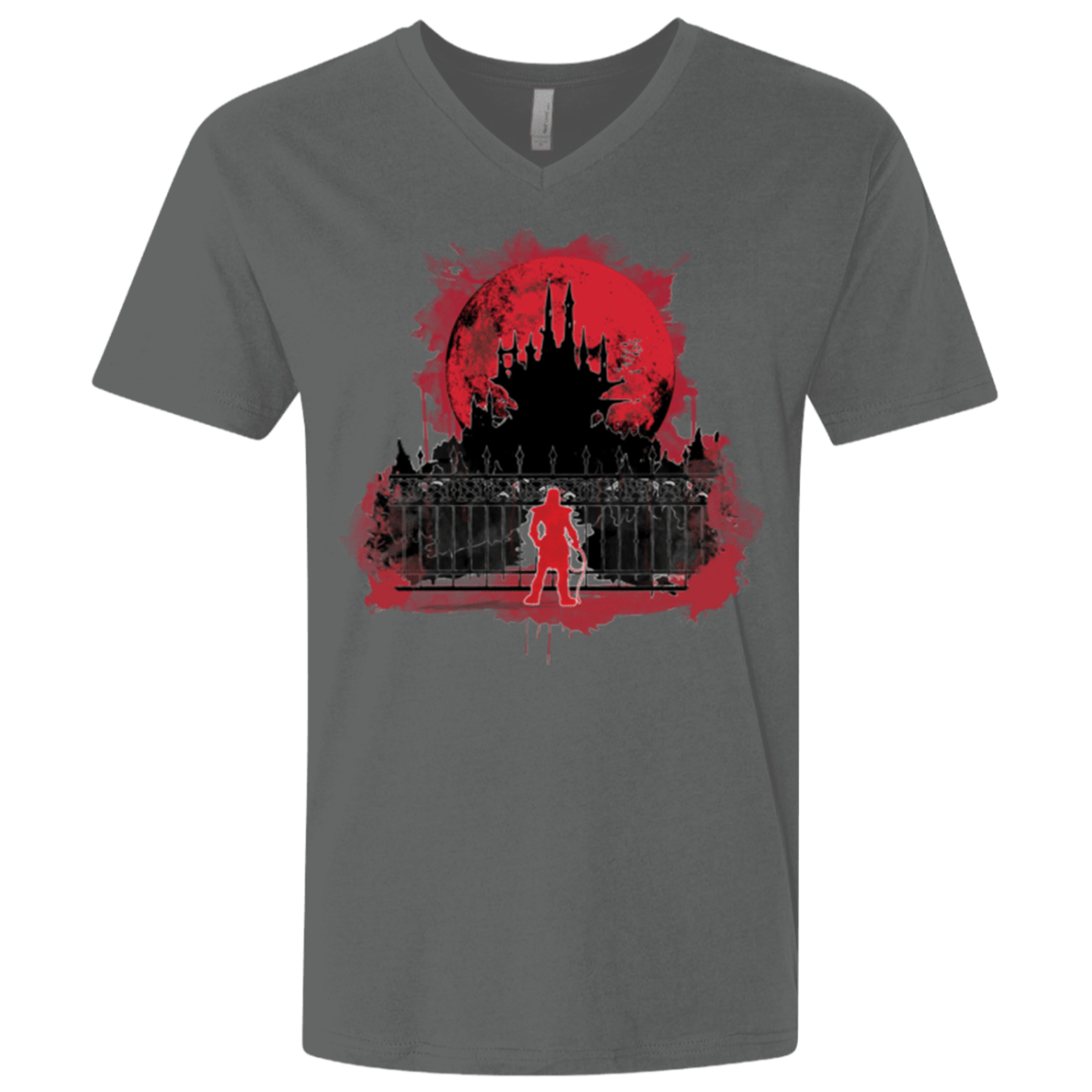 T-Shirts Heavy Metal / X-Small Terrible Night to Have a Curse Men's Premium V-Neck