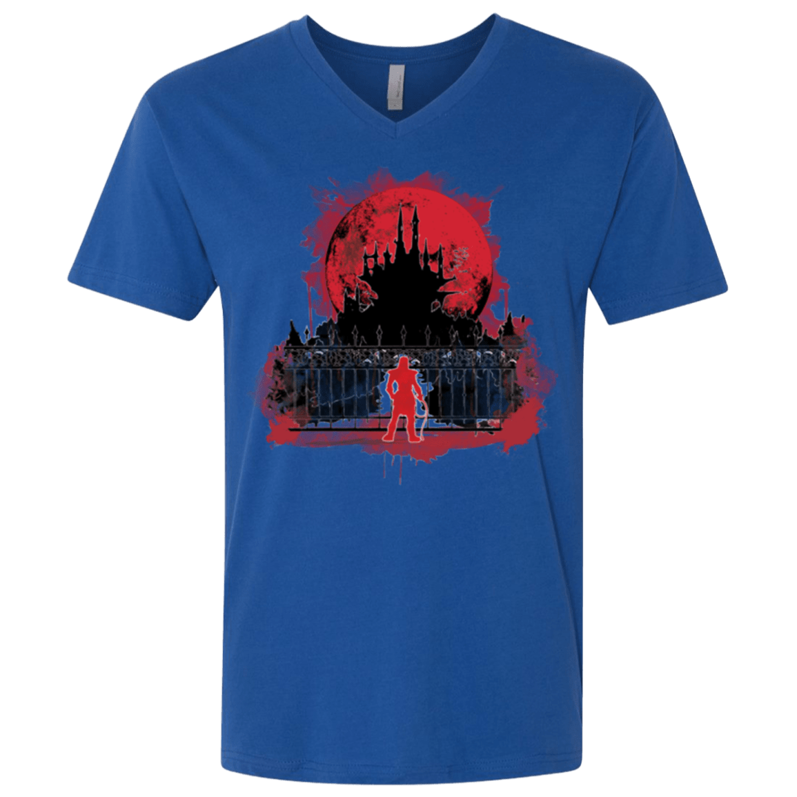 T-Shirts Royal / X-Small Terrible Night to Have a Curse Men's Premium V-Neck