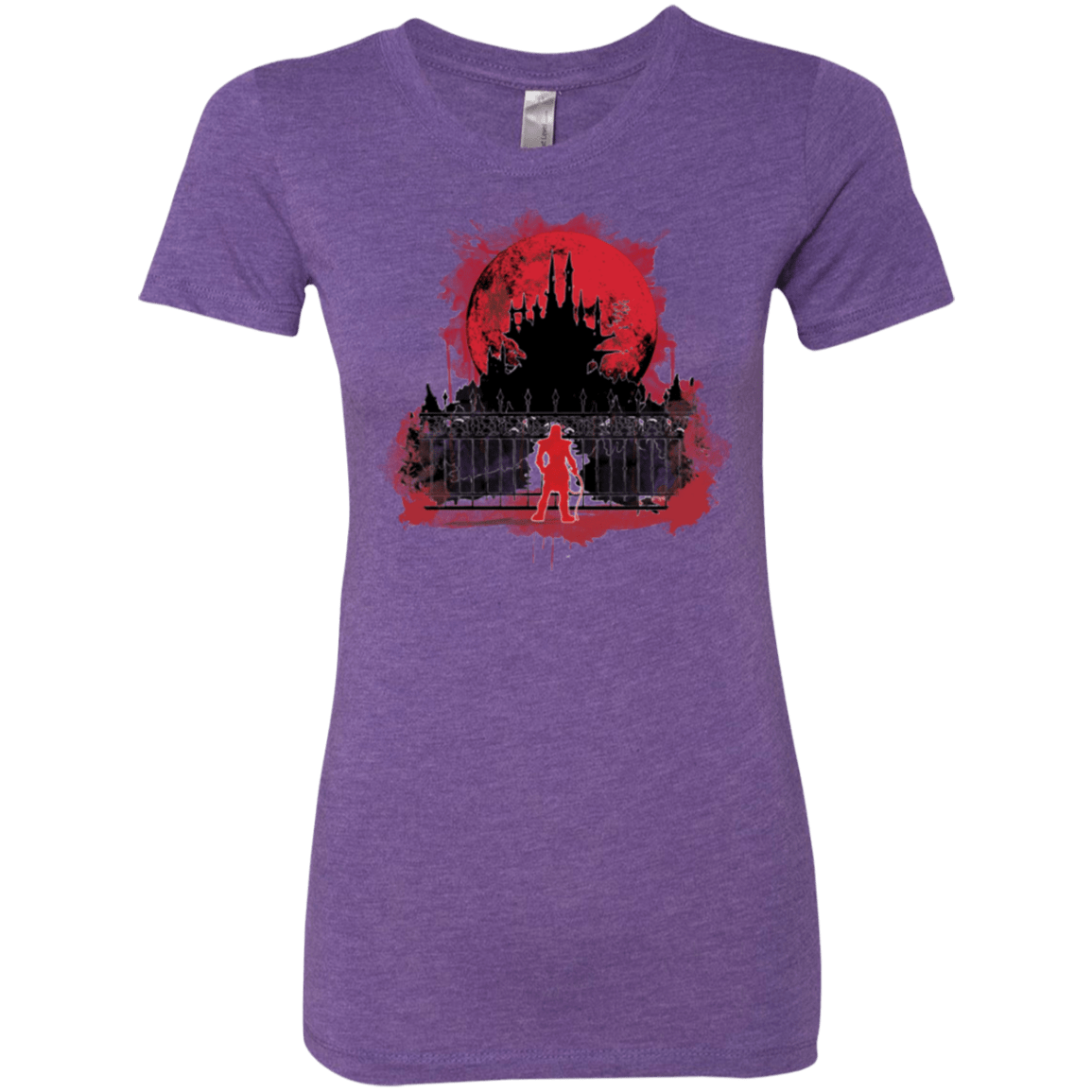 T-Shirts Purple Rush / Small Terrible Night to Have a Curse Women's Triblend T-Shirt