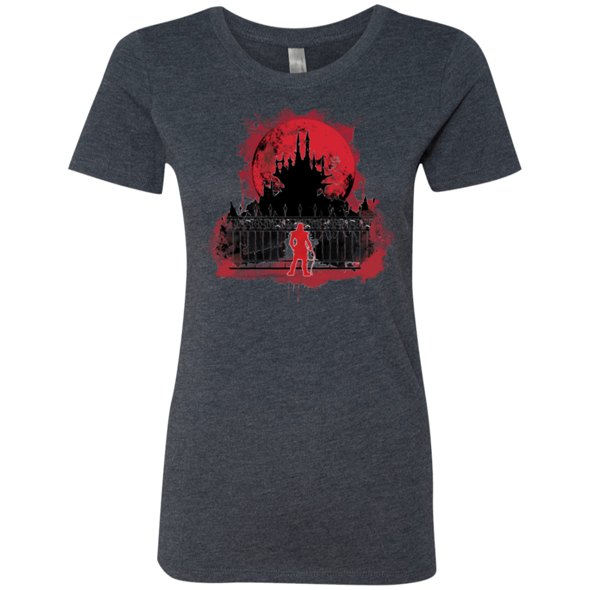 T-Shirts Vintage Navy / Small Terrible Night to Have a Curse Women's Triblend T-Shirt