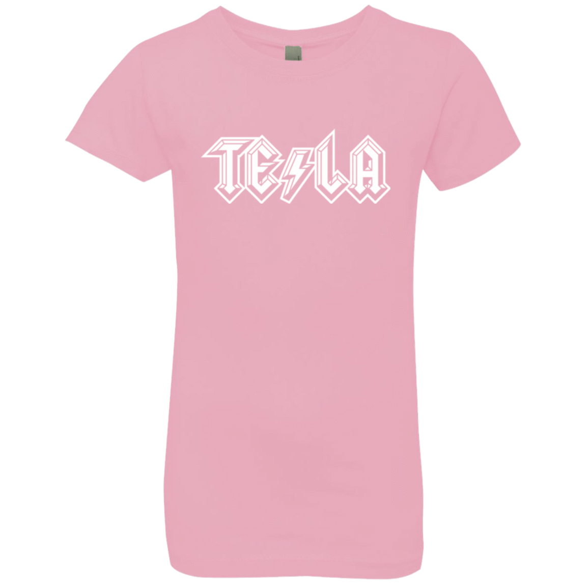 T-Shirts Light Pink / YXS TESLA Girls Premium T-Shirt