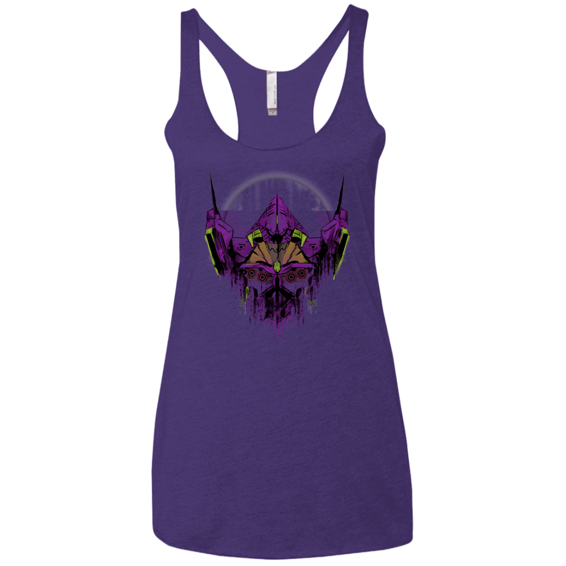 Test Type Women's Triblend Racerback Tank