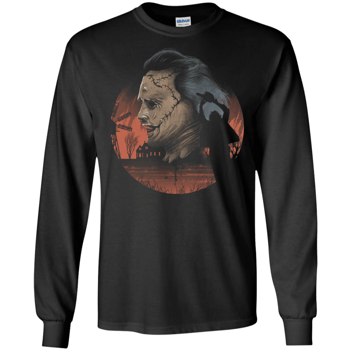 T-Shirts Black / S Texas Cannibal Men's Long Sleeve T-Shirt