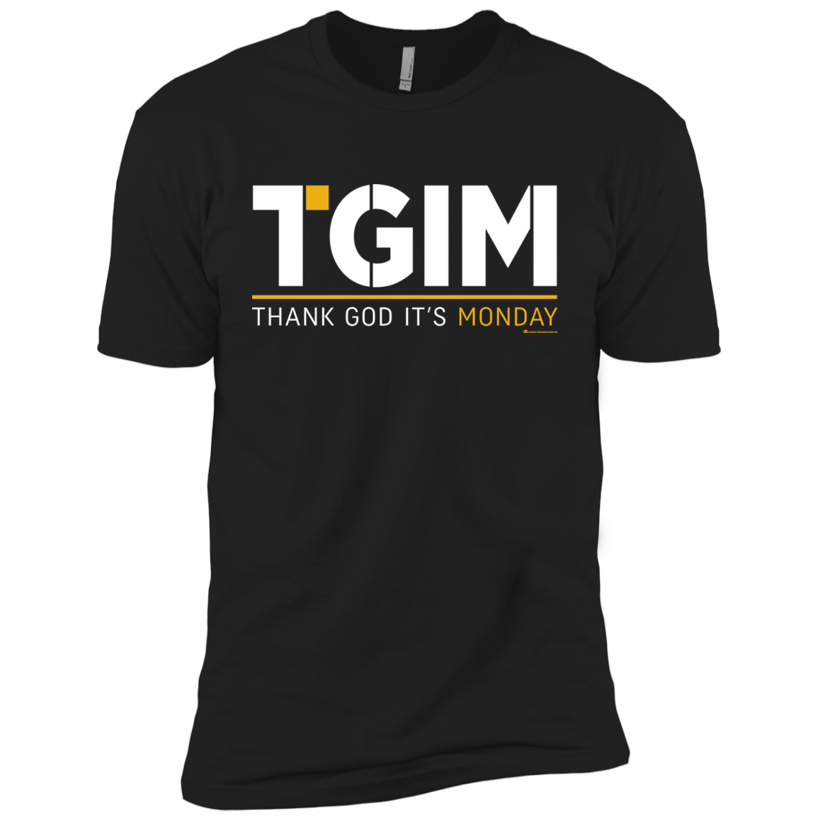 T-Shirts Black / YXS Thank God Its Monday Boys Premium T-Shirt