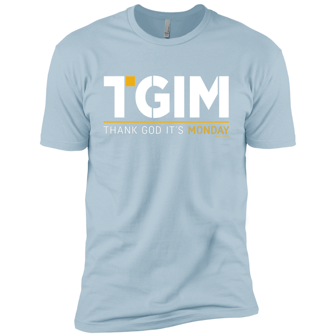 T-Shirts Light Blue / YXS Thank God Its Monday Boys Premium T-Shirt