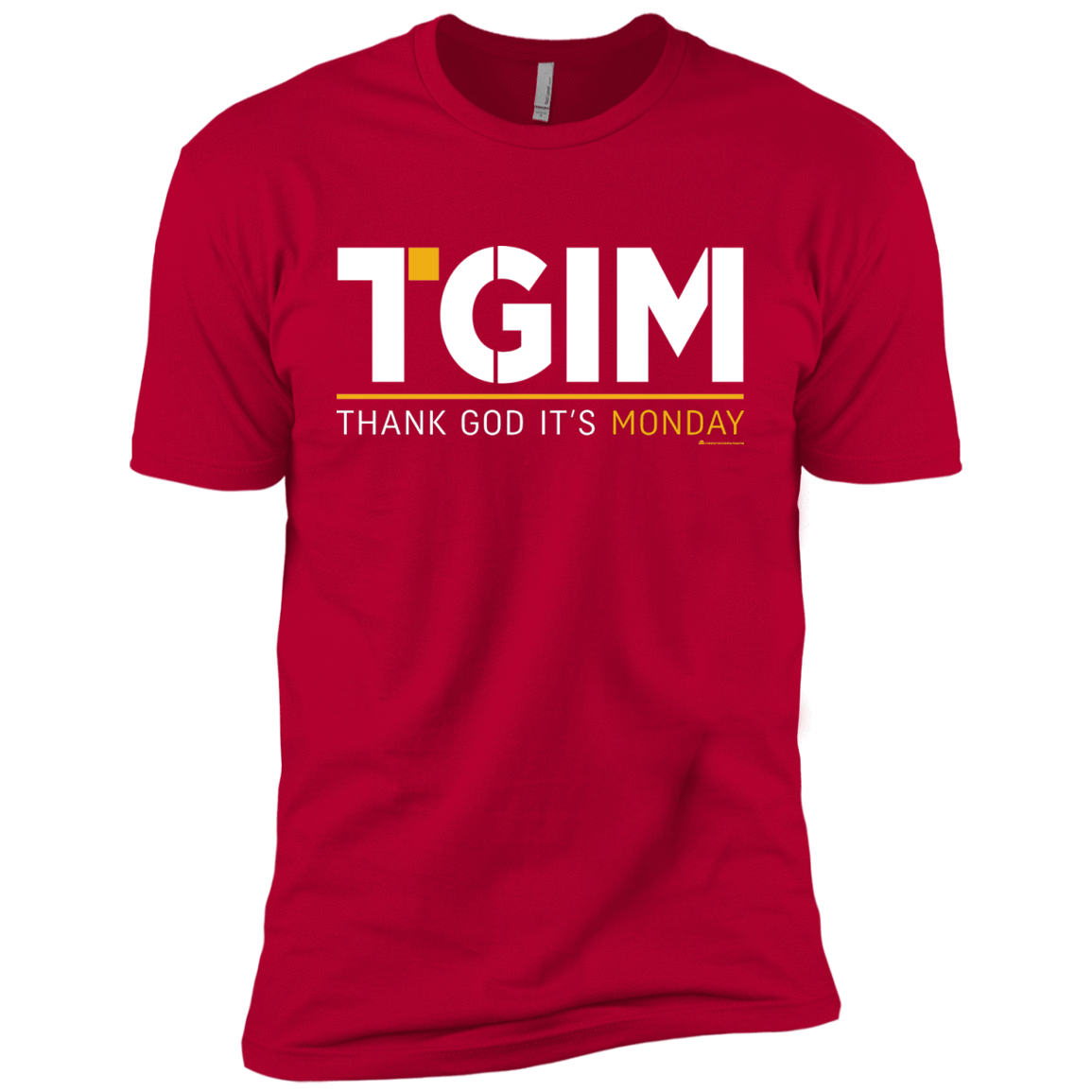 T-Shirts Red / YXS Thank God Its Monday Boys Premium T-Shirt