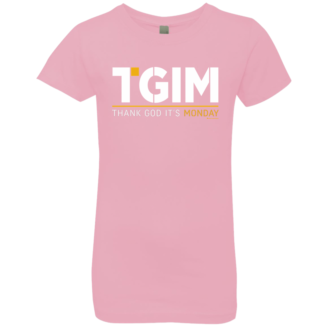 T-Shirts Light Pink / YXS Thank God Its Monday Girls Premium T-Shirt
