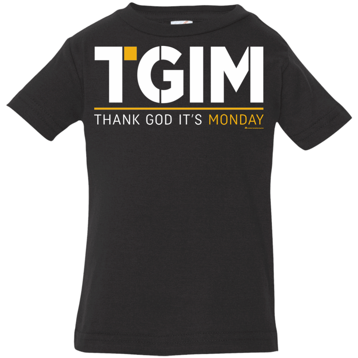 T-Shirts Black / 6 Months Thank God Its Monday Infant Premium T-Shirt