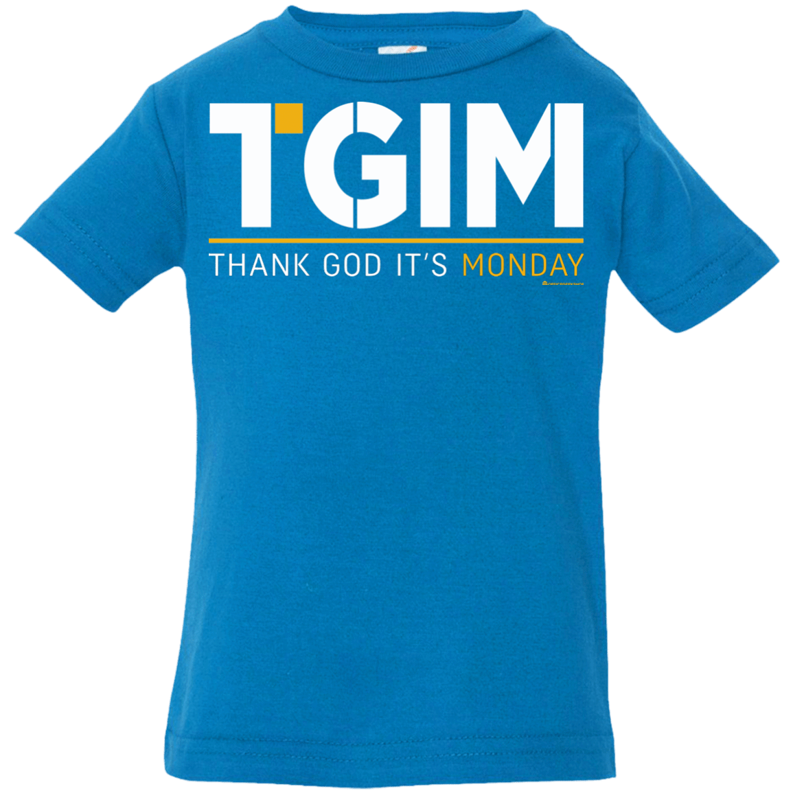T-Shirts Cobalt / 6 Months Thank God Its Monday Infant Premium T-Shirt