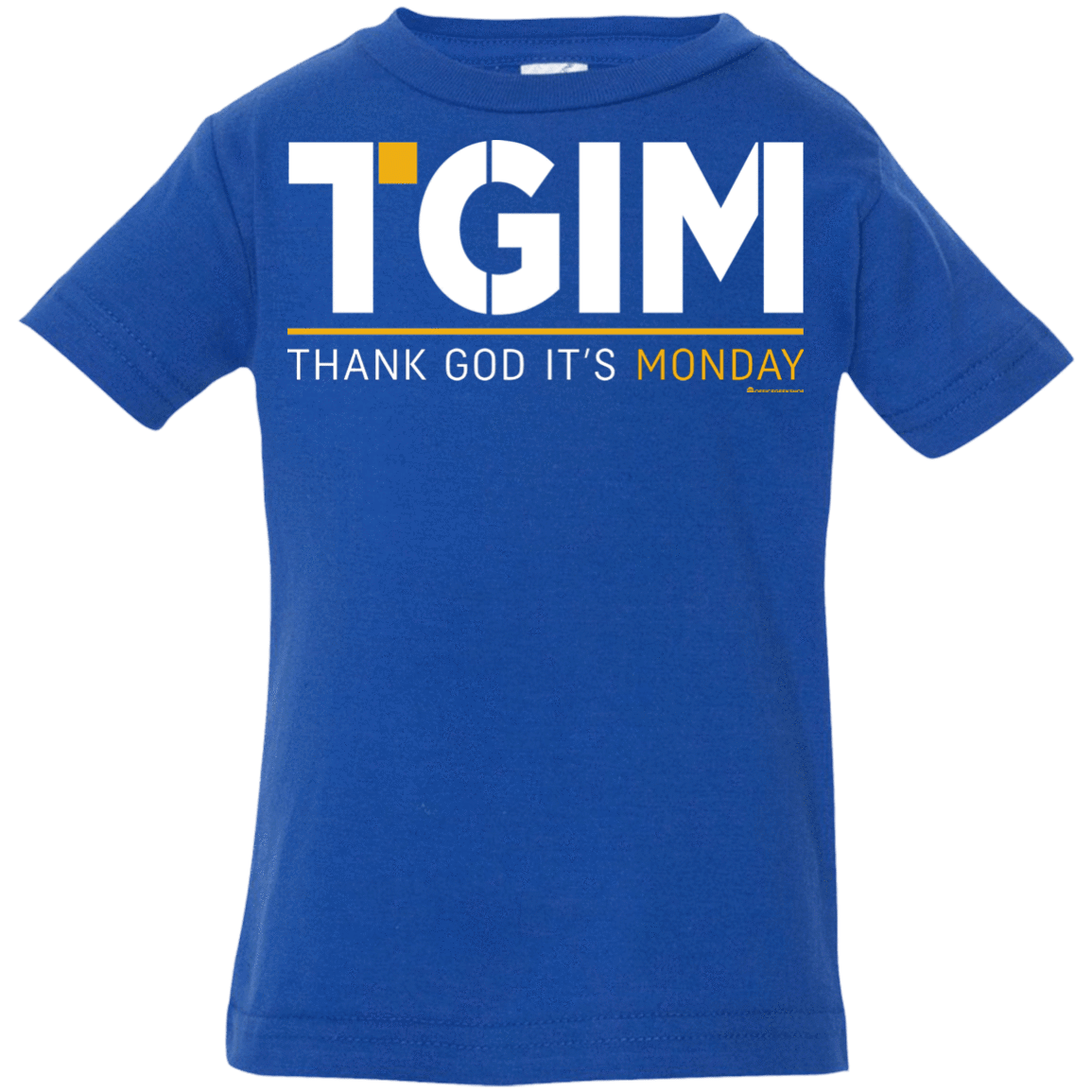 T-Shirts Royal / 6 Months Thank God Its Monday Infant Premium T-Shirt